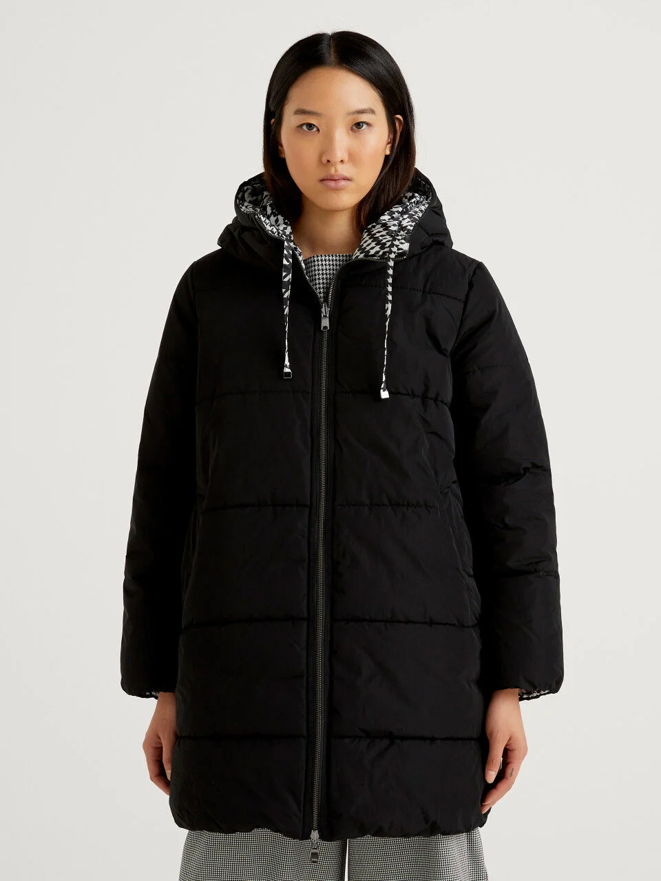 Cazadora acolchada reversible