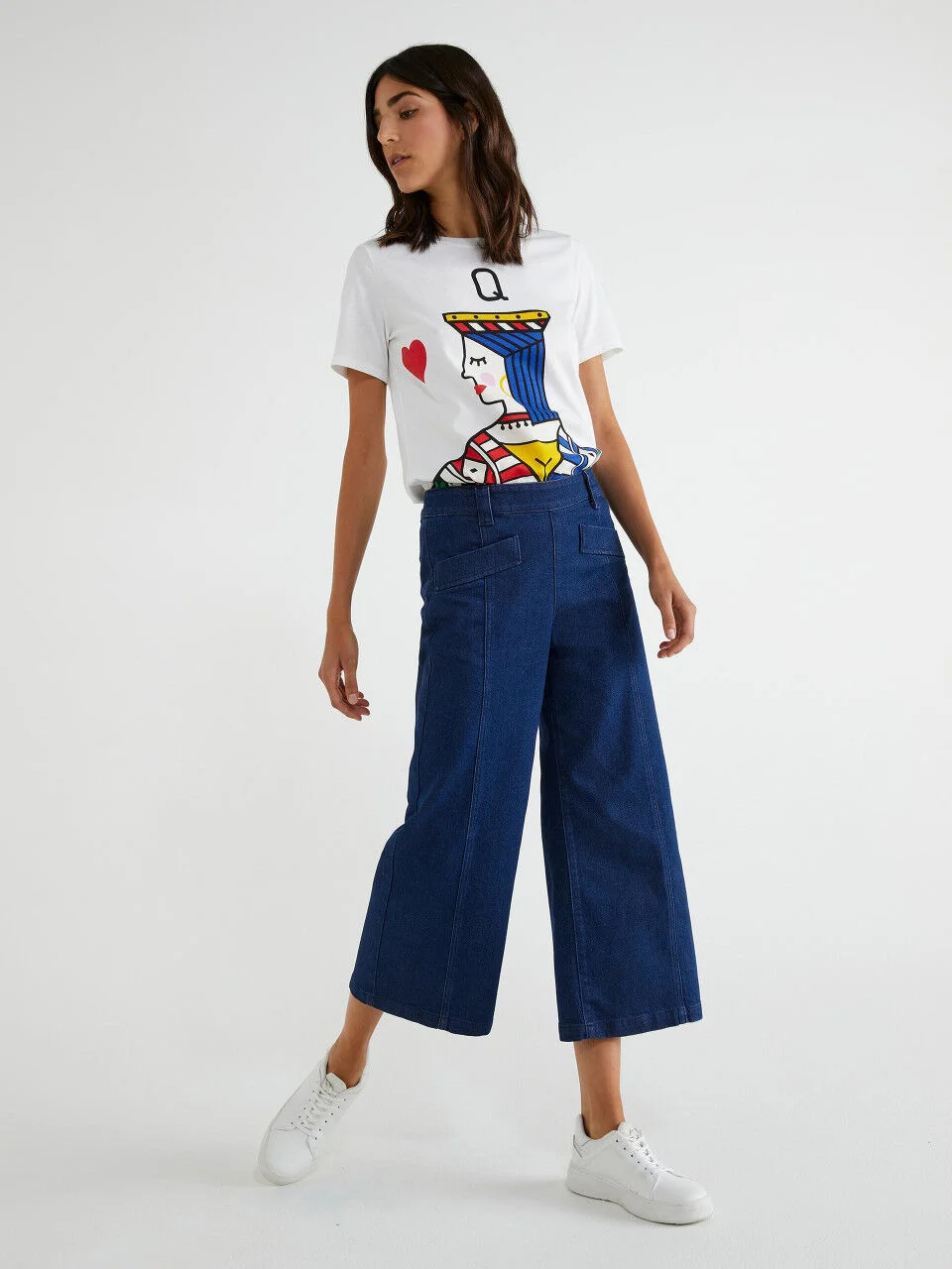 Pantalón vaquero cropped