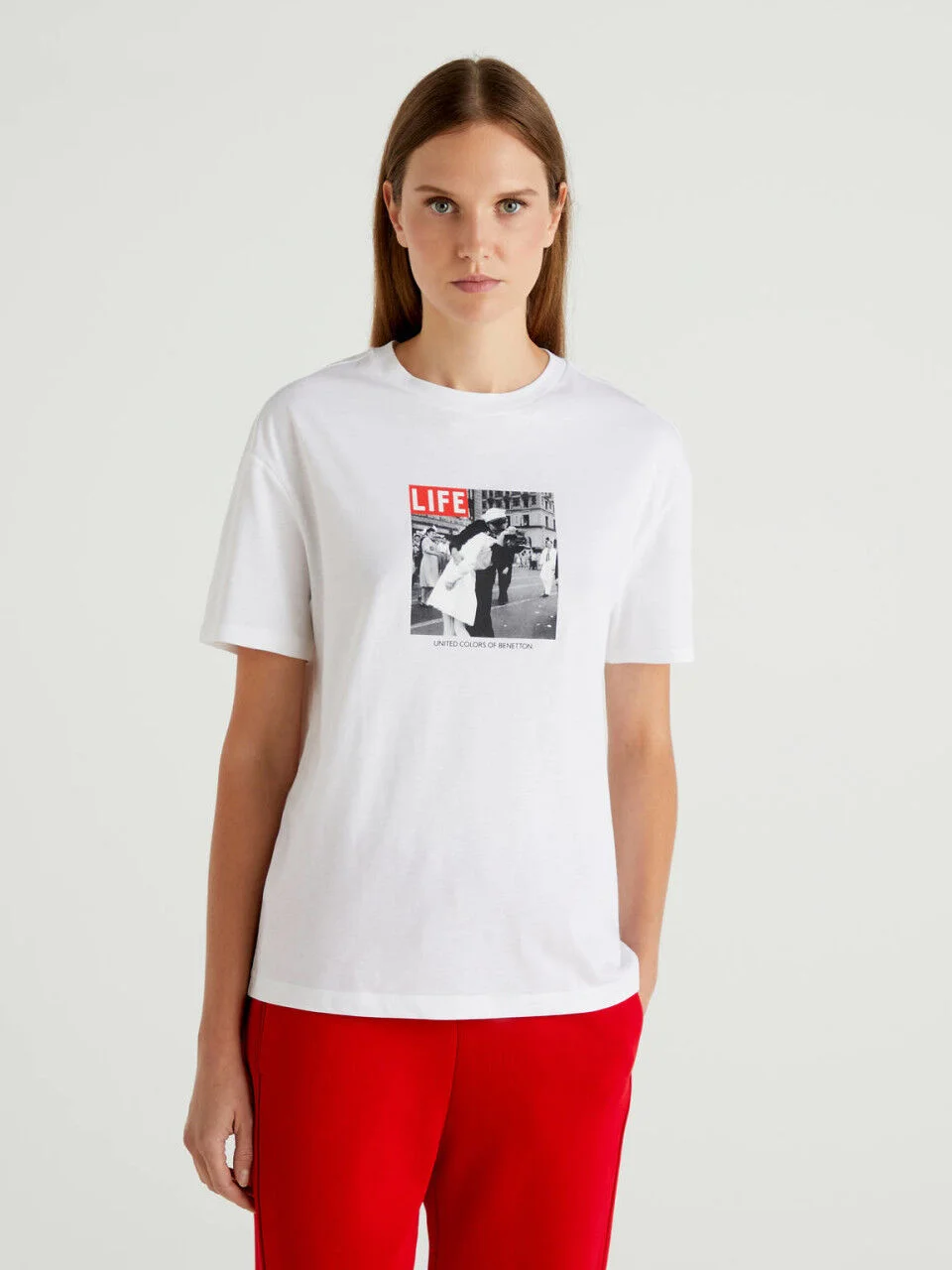 Camiseta Life boxy de 100 % algodón orgánico